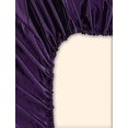 thumbnail image 2 of Elite Home Products Super Soft & Silky Satin Crib Fitted Sheet 28" X 52" + 9" (Solid/Deep Pocket) (Purple), 2 of 3