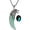 01 Blue Green, variant on Wolf Teeth Necklace for Women Men Wolf Totem Amulet Pendant Necklace Luminous Wolf Dog Fang Necklace Halloween Necklace Glow in The Dark Gift Jewelry