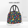 thumbnail image 2 of Salouo Colorful Air Balloons1 for Insulated Lunch Bag for Women/Men - Leakproof Cooler Tote Bag Organizer - Reusable Lunch Box for Office Picnic Hiking Beach-One Size, 2 of 6