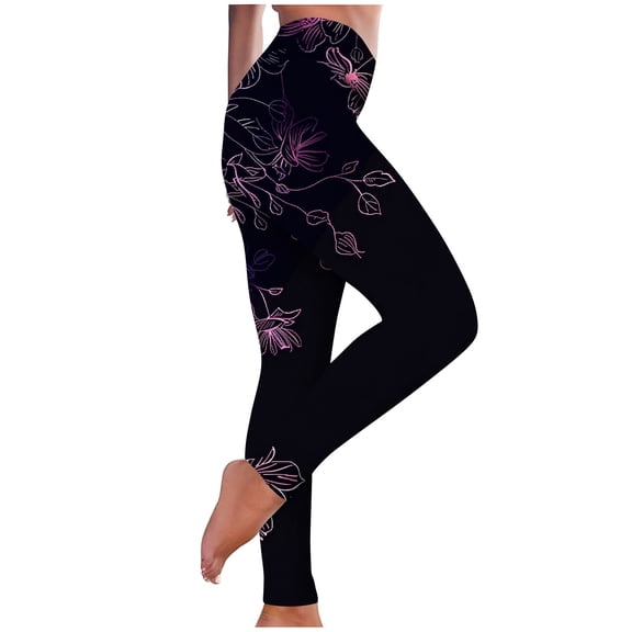 Cavosen Leggings for Women Seamless High Waisted Full Length Pants Printed Butt Lifting Tight Yoga Pants Buttery Soft Stretch Athletic Pants