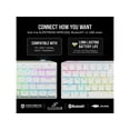 thumbnail image 4 of Corsair K70 PRO MINI WIRELESS RGB 60% Mechanical Gaming Keyboard - Fastest Sub-1ms Wireless, Swappable CHERRY MX Red Keyswitches, Aluminum Frame, PBT Double-Shot Keycaps - NA Layout, QWERTY - White, 4 of 16