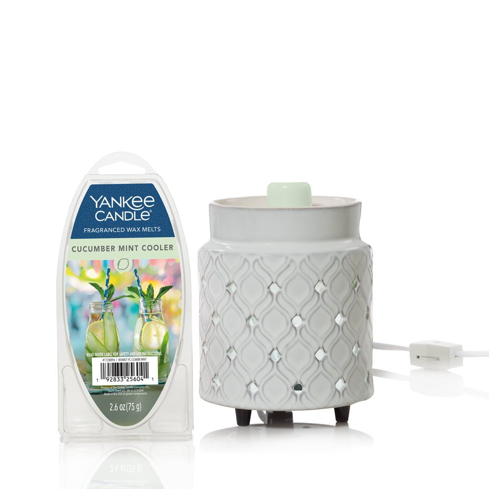 Yankee Candle Cucumber Mint Cooler 6-pc Fragranced Wax Melts 2.6 Oz (Pack Of 3)