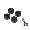 thumbnail image 4 of Kit de Adaptador de Actualización de Coche RC Hexagonal de 12 mm para 1/18 Mini , Piezas de Actualización de Coche RC Cepillado, Color Negro, 4 of 5