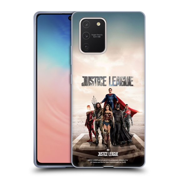Head Case Designs Officially Licensed Justice League Movie Character Posters Group Soft Gel Case Compatible with Samsung Galaxy S10 Lite