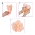 thumbnail image 3 of LCXmlly DIY Paper Flowers 3Pcs Crepe Flowers 3D Visual Effects Realistic Create Birthday Backdrop Flower Craft Wedding Supplies, 3 of 8