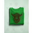 thumbnail image 3 of Highland Cow Christmas Lights Women's Sweatshirt, 3 of 4