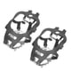 thumbnail image 1 of Crampones para Zapatos Y Botas 18 Tacos Hielo Con Púas Acero Inoxidable (Negro L), 1 of 8