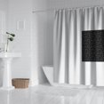 thumbnail image 2 of Black White Cat Moon Butterfly Pattern Shower Curtain 84"x72" ,Bathroom Decorative Shower Curtains Set with 12 Hooks,Modern Waterproof Washable Shower Curtain, 2 of 6