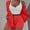 Set-321Red, variant on LEWKW Womens Fuzzy Fleece 3 Piece Lounge Sets Sherpa Crop Top Shorts & Open Front Cardigan Warm Winter Sleepwear Cozy Soft Plush Pajamas Outfits
