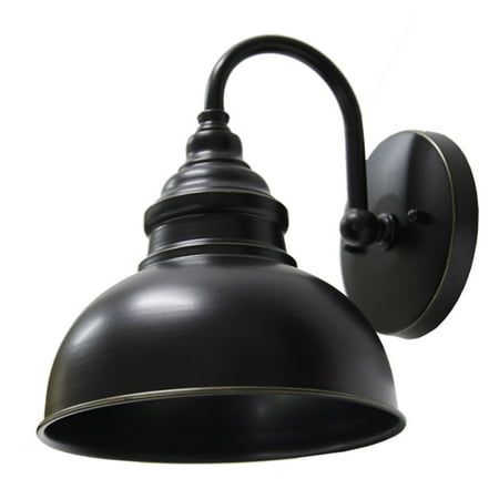 05 Three Light Wall - 1 Light Outdoor Wall Mounted Lighting In Oil Rubbed Bronze Finish