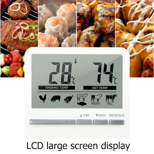 Minuterie De Cuisine LCD En Acier Inoxydable, Minuterie De Cuisson, Pour La  Cuisine à Domicile 