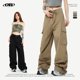 thumbnail image 2 of Pantalón unisex casual americano de color liso - Cargo, 2 of 10