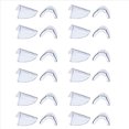 thumbnail image 1 of 12 Pares de Protectores Laterales para Anteojos, Protectores Laterales Transparentes para Anteojos de Seguridad, 1 of 5