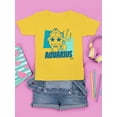 thumbnail image 3 of Aquarius Emoji Vibes - Trident Design Youth's T-shirt, 3 of 4