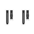 thumbnail image 2 of Inteprter Correa Duoteng para Bip Youth Smart Watch 20mm correa de reloj para Watch 42mm de repuesto negro 2piezas, 2 of 6