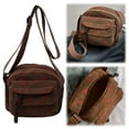 thumbnail image 4 of Yucurem Cute Strawberry Shoulder Bag Corduroy Trendy Crossbody Bag For Women (Brown) Fashion shoulder bag (C), 4 of 10