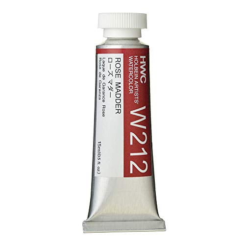 Holbein Artist's Watercolor 15ml Tube (Rose Madder) W212