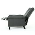 thumbnail image 5 of Charcoal Upholstery Recliner: Support And Relaxation Combined Upholstered Stylish Comfortable Option, 5 of 6