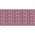 thumbnail image 4 of Pink Zebra Piggy Bank, Zebras Pattern Wild Animal Hippie Indie Tropical Tones Pastel, Ceramic Coin Bank Money Box for Cash Saving, 3.6" X 3.2", White Black Pink, by Ambesonne, 4 of 4