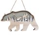 thumbnail image 1 of Decoración para hogar de con capas de animales y montañas, decoración para hogar de pared de animales , el para Soportar Gloria escultura de la pared, 1 of 8