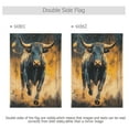 thumbnail image 3 of A Bull Charging Garden Flag Double Sided Outdoor Banners Yard Flags for Garden Home Holiday Decorations, 3 of 6