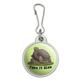 thumbnail image 1 of Tortoise Take It Slow Turtle Jacket Handbag Purse Luggage Backpack Zipper Pull Charm, 1 of 4
