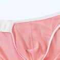 thumbnail image 5 of TANBOM Men's Comfortable Triangle Thong Nylon Underwear Red S 1-Pack, 5 of 6