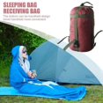 thumbnail image 3 of Sac de Couchage 4 Saisons Imperméable Camping Extérieur Randonnée Rouge Vin, 3 of 4