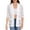 White, variant on Aueoeo Women's Lace Patchwork Jackets Long Sleeve Suit Jacket Silm Fits Breathable Elegant Outwear