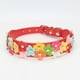 thumbnail image 5 of Worallymy Aleación de cuero Animal Collar Ajustable Flor Mascota Cuello Cadena Animal Decoración Collar Rojo M 2.5x42cm Worallymy JD735808128, 5 of 7