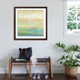 thumbnail image 3 of Art.com Pink Clouds II Art Print by Silvia Vassileva, Brown Frame Wall Art, 38" x 38", 3 of 5