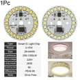 thumbnail image 5 of 1Pc New AC220V Warm White/White 15W 12W 9W 7W 6W 5W 3W Bulb Lamp Bean 2835 SMD Light Plate LED Chip WHITE 7W, 5 of 8