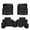 Fit for Toyota 4Runner 2013-2023/ Lexus GX460 2014-2022, variant on TPE All Weather Liner Carpets Anti-Slip Floor Mats Set Fit for Tesla Model 3 2017-2023
