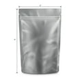thumbnail image 2 of Loud Lock Mylar Bags 100 Count 9"x6 Black/Clear - Flex Packaging - Mylar Bags For Food Storage - Resealable Bags, 2 of 10
