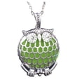 thumbnail image 2 of Iumwxz Hollow Alloy Aromatherapy Essential Oil Diffuser Necklace Box Pendant, 2 of 5