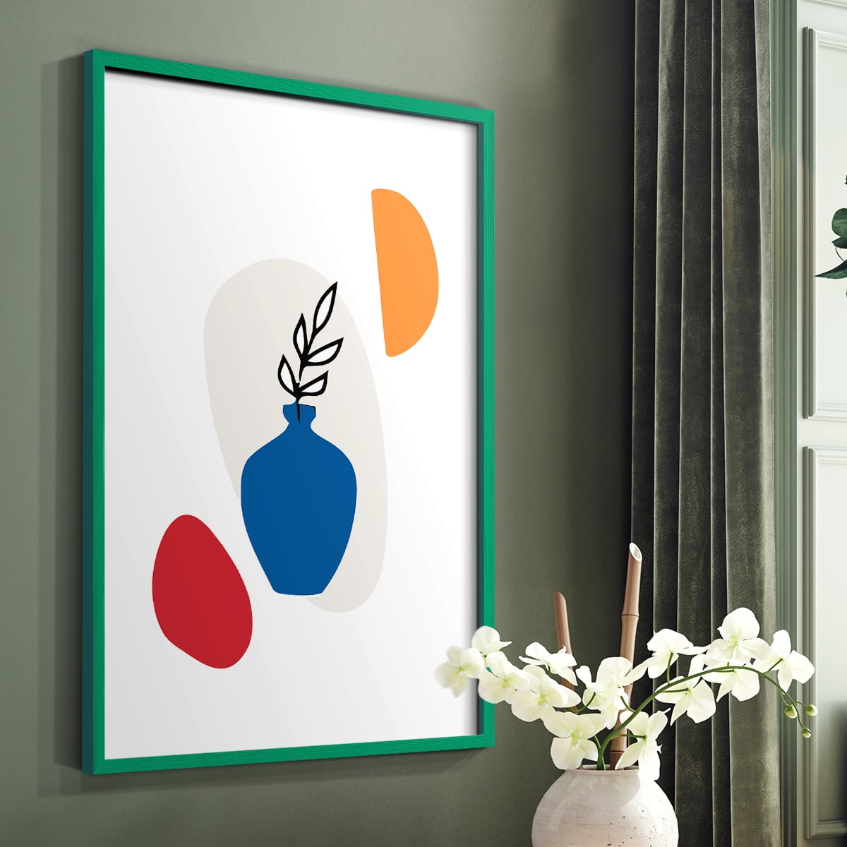 Matisse CCXC in Solid Wood 8 x 10 Framed Print