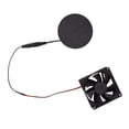thumbnail image 1 of Solar Panel Fan,  Low Noise Temp Regulation Solar Exhaust Fan Lightweight  for Greenhouse, 1 of 8