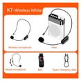 thumbnail image 2 of Portable Bluetooth-Compatible Loudspeaker Suitable For Teacher Tour Guide Dedicated Speakers Wired Amplifier Voice Megaphone, 2 of 8