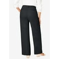 thumbnail image 2 of Jessica London Women's Plus Size Stretch Cotton Chino Wide-Leg Trouser, 2 of 5