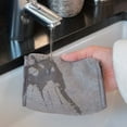 thumbnail image 2 of S&T INC. Reusable Microfiber Makeup Remover Wipes and Face Cloths, 6 inch x 12 inch, 5 Pack, 2 of 6