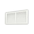 thumbnail image 2 of Air Return Grille 1 RA 14″x8″ for Sidewall and Ceiling – Steel Return Air Vent Duct Cover with Screws, Powder-Coated White Finish, Fits Standard Duct Openings, Outer Size 15-3/4″x9-3/4″, 2 of 5