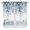 Blue, variant on Swag Valance Curtains for Windows, Orange Eucalyptus Leaves Light Filtering Kitchen Curtains with Rod Pocket, Spring Summer Botanical Window Treatment Valances for Living Room, 36x45 - 2 PCS