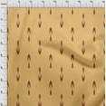 thumbnail image 3 of oneOone Viscose Chiffon Fabric Arrow Ikat Print Fabric BTY 42 Inch Wide, 3 of 4
