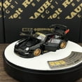 thumbnail image 2 of PGM 1:64 RWB 993 Sopranos Fully Opened Diecast Model Car -HEC Special Edition 2025- Black, 2 of 6