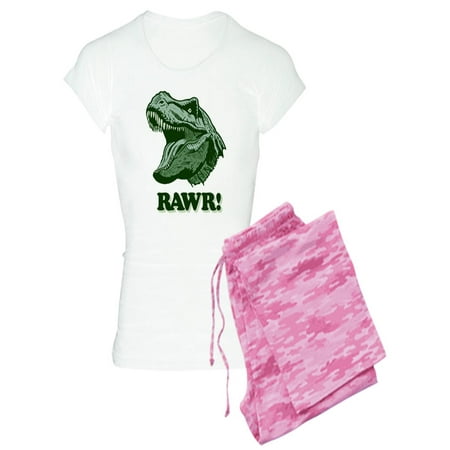 

CafePress - T-Rex RAWR - Women s Light Pajamas