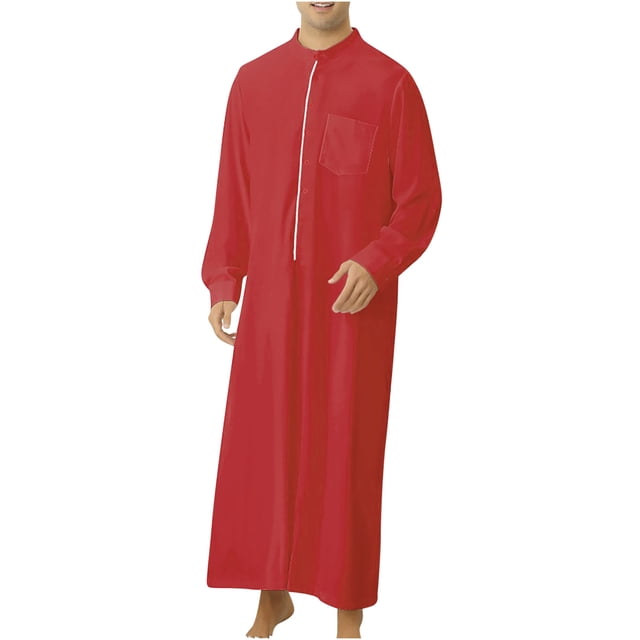 Birdeem Nouvelle Robe Longue Décontractée Style Ethnique pour Hommes