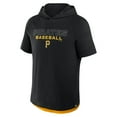thumbnail image 2 of Men's Fanatics Black Pittsburgh Pirates Clubhouse Optimal Play Raglan Hoodie T-Shirt, 2 of 3