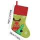 thumbnail image 2 of Decoraciones Del Árbol de Navidad Calcetines Ornamentos Del Árbol de Navidad Bolsas de Regalo de Santa Claus Bolsas de Regalo de Navidad Multicolor de Poliéster 28x44cm, 2 of 6