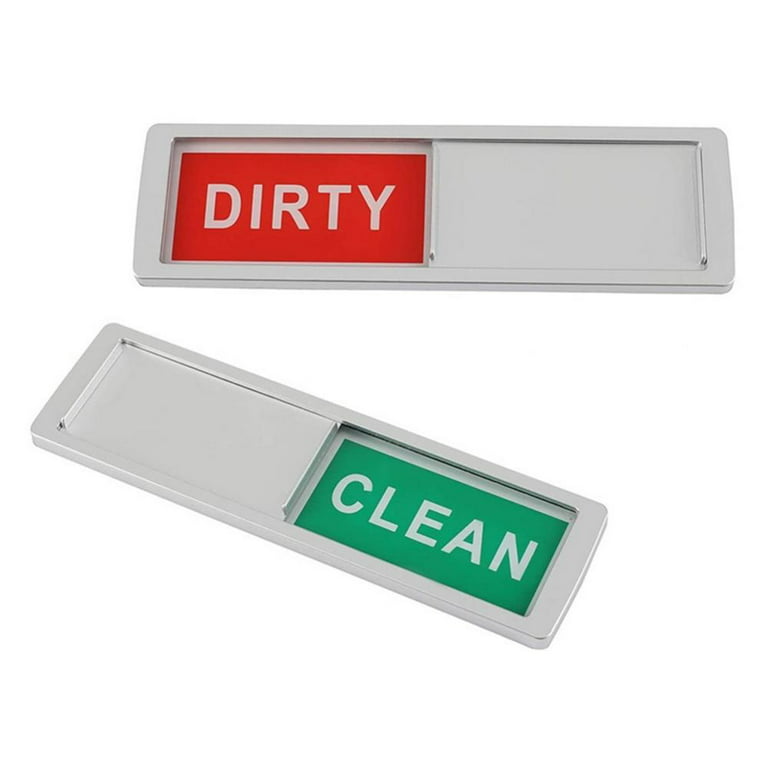 Clearance Sale!!! Clean Dirty Dishwasher Magnet Dirty Clean Sign
