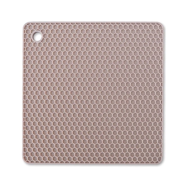 Alfombrilla aislante Yuarrent posavasos cuadrado antideslizante reutilizable lavable